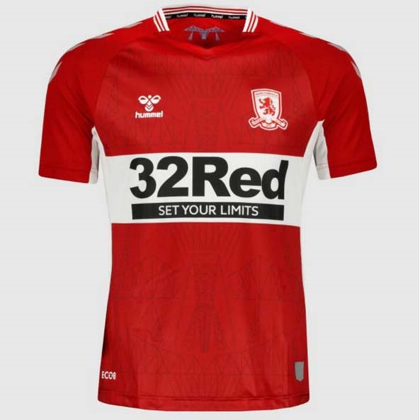 Tailandia Camiseta Middlesbrough Replica Primera Ropa 2021/22